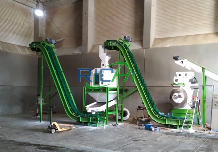 3-4 T/H Straw Pellet Making Machine Canada