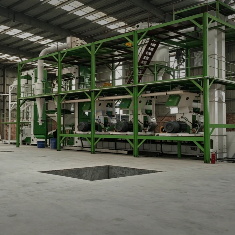 Projet de vente de machines à granulés de bois au Bangladesh