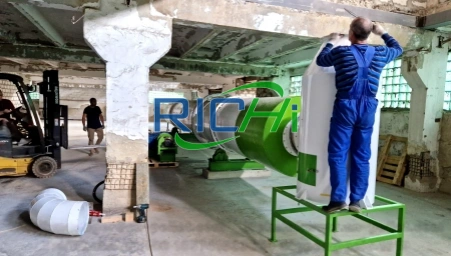 3-4 T/H grass Hay Dryer for Sale in Argentina