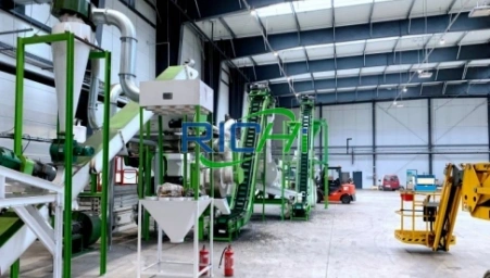 4 T/H lucerne pellet press machine for sale Australia
