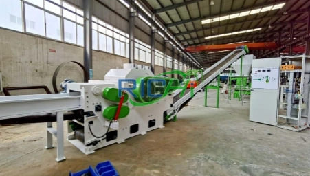 10 T/H Industrial Bamboo Chipper for Sale To Brazil