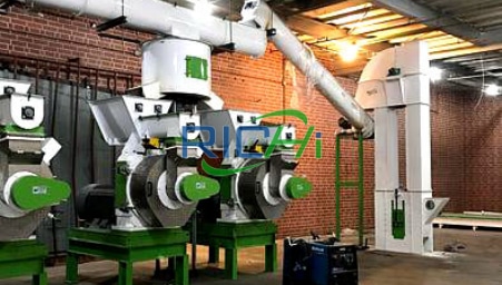 8-10 T/H Straw Pellet Plant for Sale in Iraq