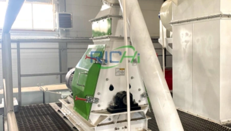 0.5–0.6 T/H Rice Husk Crushing machine for Sale Vietnam