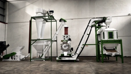 0.5–1.0 T/H Sawdust Cat Litter Machine for Sale to Canada