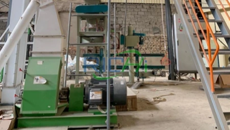 5–6 T/H rice husk powder production line for Sale Brazil