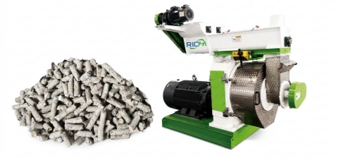 MZLH420 – Máquina de produção de pellets para areia para gatos a partir de papel usado
