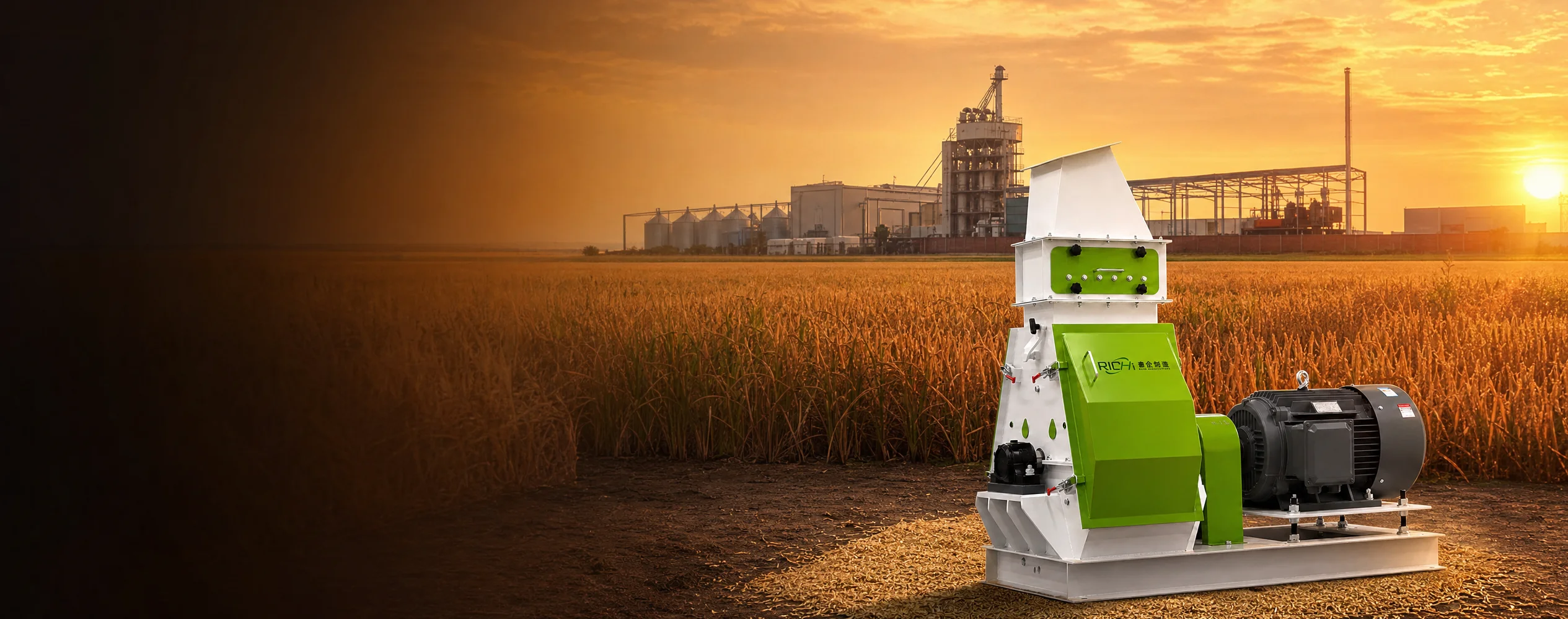 rice husk powder making machine