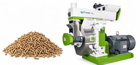 MZLH520 wood sawdust cat litter machine