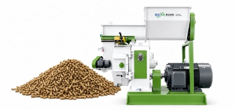 MZLH768 wood pellet cat litter machine