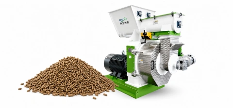 MZLH320 sawdust cat litter pellet machine