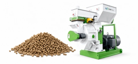 MZLH350 sawdust cat litter pellet making machine