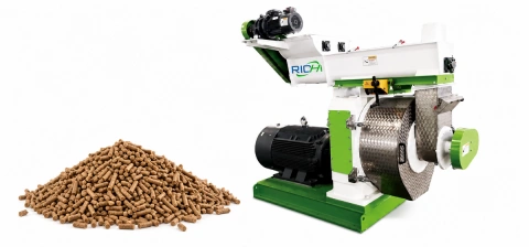 MZLH420 wood cat litter pellet making machine