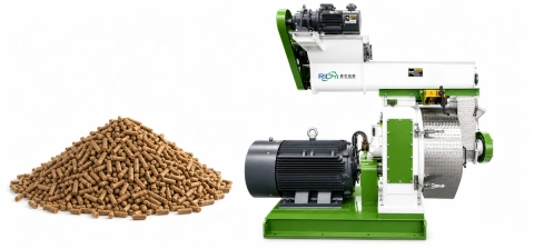 MZLH678 sawdust pellet cat litter machine